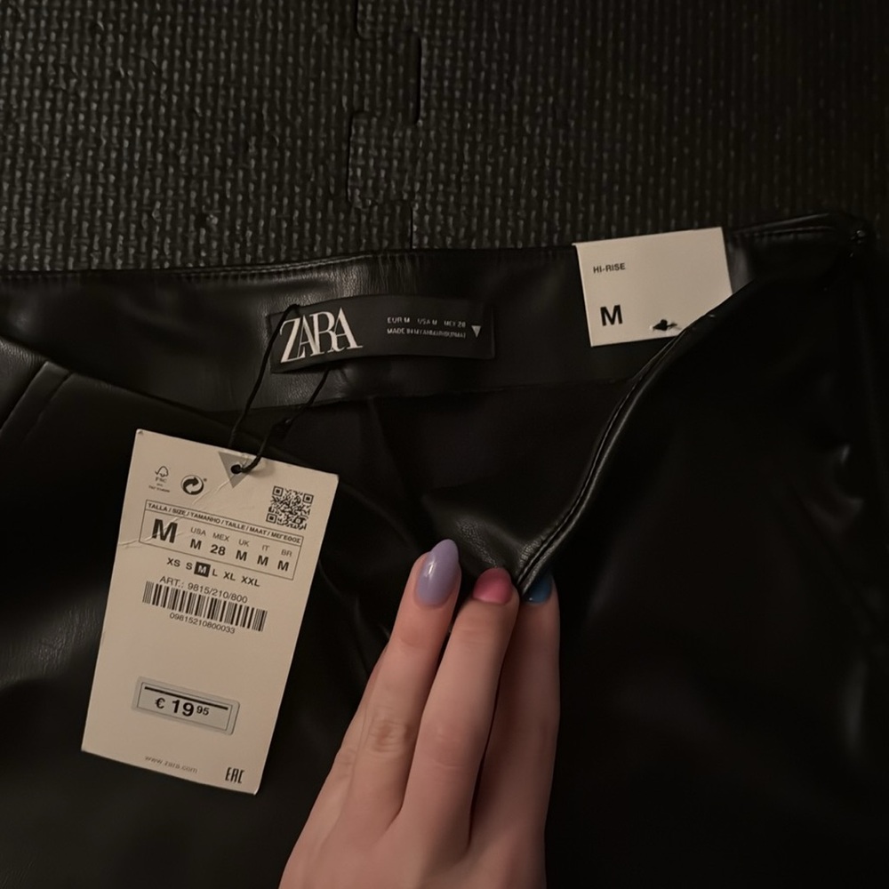 Leather pants Zara - Picture 2 of 3